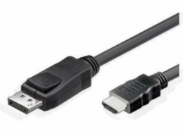 Techly DisplayPort - HDMI kabel 1m černý (ICOC-DSP-H-010)