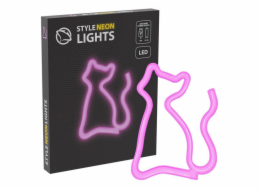 Manta SNL06PK Style Neon Lights Cat pink