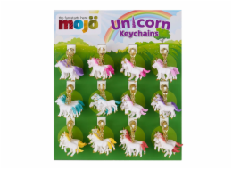 Mojo Displej 72 ks přívěsků na klíče - Jednorožci