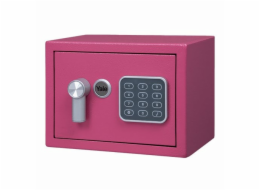 Yale YSV/170/DB2/P Volně stojící trezor 3,8 l ocelový růžový