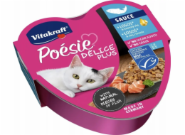 VITAKRAFT POESIE DELICE PLUS Losos - mokré krmivo pro kočky - 85g