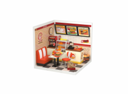RoboTime Miniatura domečku Restaurace Mňam, mňam burger