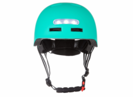 BLUETOUCH helma s LED - modrá, S