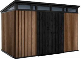 Zahradní domek Keter PENT Signature 11x7 Vertical hnědý, s podlahou