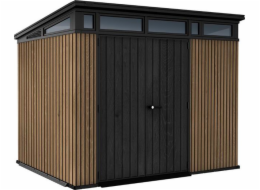 Zahradní domek Keter PENT Signature 9x7 Vertical hnědý, s podlahou