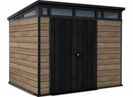 Zahradní domek Keter PENT Signature 9x7 Ashwood, s podlahou