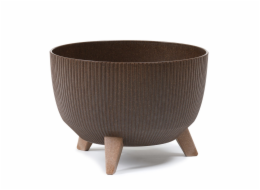 Hrnec Lamela Roma 969-85, plast, O 28,5 cm, tl. Hnědý