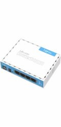 MikroTik hAP Lite (classic), 650MHz CPU, 32MB RAM, 4x LAN, integr. 2.4GHz Wi-Fi, WPS, vč. L4