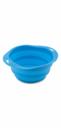 Miska pro psa, cestovní, BecoBowl Travel-blue M, EKO
