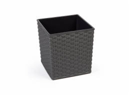 Hrnec Lamela Ratan 597-50, plast, H 40 cm, šedý