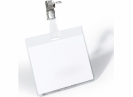 DURABLE Namensschild m Clip transp Kunststoff 90x60mm 25 St
