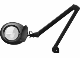 Activeshop ZVĚTŠOVACÍ LAMPA ELEGANTE 6025 60 LED SMD 5D ČERNÁ NA PULT