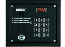 Laskomex  CP-2503TP černý Audio panel se čtečkou klíčů Dallas