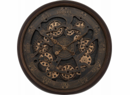 Atmosphera Velké vintage nástěnné hodiny Alban, viditelný mechanismus, 76 cm