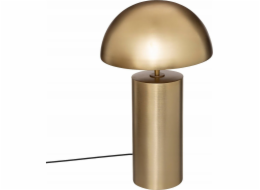 Atmosphera CHAMPI zlatá stolní lampa, hřib, výška 50 cm