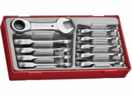 Teng Tools 10dílná sada krátkých kombinovaných ráčnových klíčů TT6010MRS