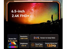 Smartphone Blackview  BV8100 oranžový
