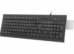 Klávesnice Natec KLÁVESNICE NATEC MORAY ES S KABELOVOU ČTEČKOU CHYTRÝCH ID KART