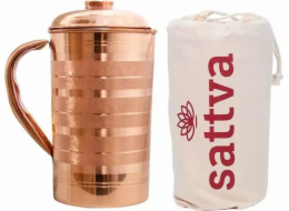 SATTVA Měděný džbán s pruhy Stripe Jug 1250ml