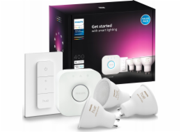 Philips Hue WCA Starter Kit 4,2W GU10 3ks, Bridge, Switch Philips Hue WCA Starter Kit 4,2W GU10 3ks, Bridge, Switch