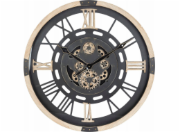 Atmosphera Velké nástěnné hodiny s viditelným mechanismem KENT, 80 cm