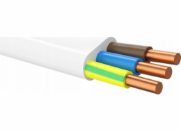 AKS kabel Elektrický kabel YDYp(żo) 3x1,5 450/750V (100m) (EE0017) Q-LANTEC