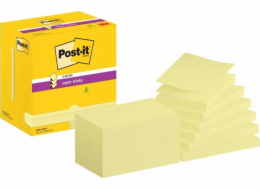 Post-It 3M POST-IT Super Sticky Z-Notes pro zásobník, 76x127mm, 12x90 karet, žlutá