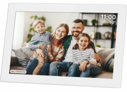 Rámeček Kruger&Matz Digitální fotorámeček Kruger&Matz FRAMEO Wi-Fi 10,1" bílý