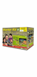 Lucky Reptile Starter Kit Bearded Dragon 80x40x52 cm černé