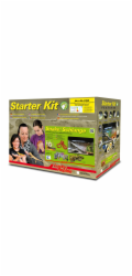 Lucky Reptile Starter Kit Snake 80x40x52 cm bílé