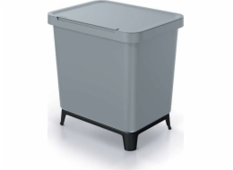 Prosperplast odpadkový koš na třídění, šedý (462707)