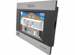 Pokojový ovladač Tech ST-280 s RS komunikací, černý
