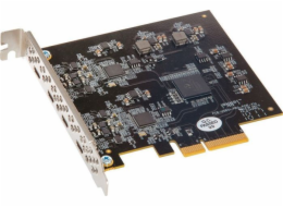 Sonnet PCIe 3.0 x4 řadič – 4x USB-C 3.2 Gen 2 (USB3C-4PM-E)