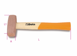 Beta Tools Specialist kladivo s dřevěnou násadou 1kg 280mm (1385/1000)