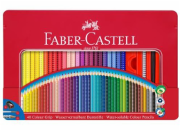 Faber-Castell Crayons Grip 2001 48 barev Faber-Castell Metal Pack (112448 FC)
