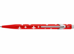 Caran d`Arche 849 Essentially Swiss Flag kuličkové pero CARAN D ACHE, v krabičce