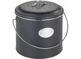 Wenko Kompostér, 3 vyměnitelné filtry neutralizující zápach, 6 l, Nero, WENKO