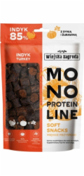 WIEJSKA ZAGRODA Monoprotein Line Soft Snacks Turkey - pamlsek pro psa - 115g