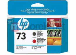 Inkoust HP No. 73 Matte Black & Red Printhead CD949A