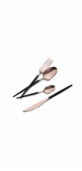 Sada příborů 24 ks nerez mirror Black Rose Collection BH-3073