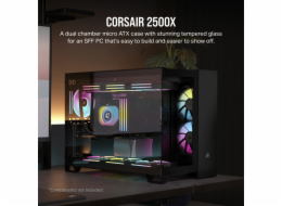 Corsair 2500X Midi Tower Černá