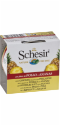 SCHESIR Chicken with pineapple in jelly - vlhké krmivo pro psy - 150g