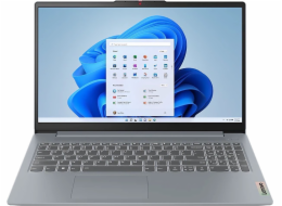 Lenovo IdeaPad Slim 3 15ABR8 AMD Ryzen 5 7430U Laptop 39,6 cm (15.6") Full HD 16 GB DDR4-SDRAM 512 GB SSD Wi-Fi 6 (802.11ax) Windows 11 Home Šedá