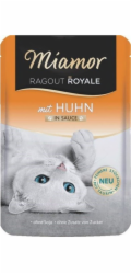 MIAMOR Ragout Royale Chicken v omáčce - mokré krmivo pro kočky - 100g