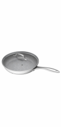 Pánev G21 Gourmet Miracle 28 cm s poklicí, nerez/greblon