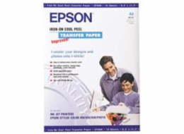 Epson Cool Peel T-Shirt - A4 (210 x 297 mm) 10 kusy nažehlovací fólie - pro EcoTank ET-7700, 7750; Expression Home HD XP-15000; Expression Premium XP-540, 6000, 6005