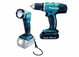 Makita DDF453SYEL Aku vrtací šroubovák se svítilnou Li-ion LXT 18V/1,5Ah