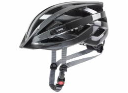 Uvex Air Wing, black grey (52-57cm)