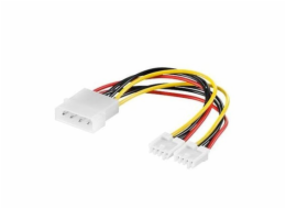 Kabel napájecí HDD, FDD 5,25"-2x3,5"