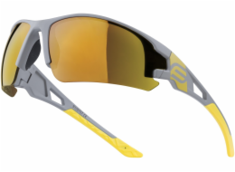 Sluneční brýle FORCE CALIBRE šedo-žluté, žlutá zrc. skla